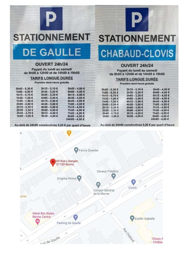 L'Historique, Hyper Centre Cathedrale ! Apartment แร็งส์ ภายนอก รูปภาพ
